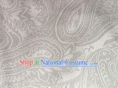 Chinese Classical Fu Rui Xiang Silk White Fabric