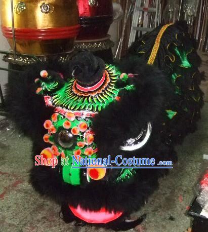 Top Professional Two Persons FUT SAN Lion Costumes Complete Set