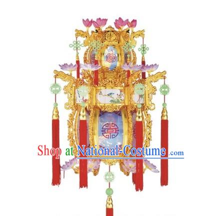 30 Inches New Year Chinese Palace Flower Lantern