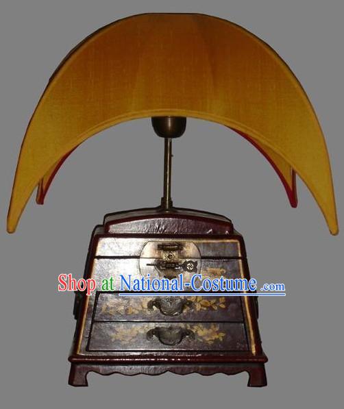 Chinese Antique Style Moon Silk Lantern