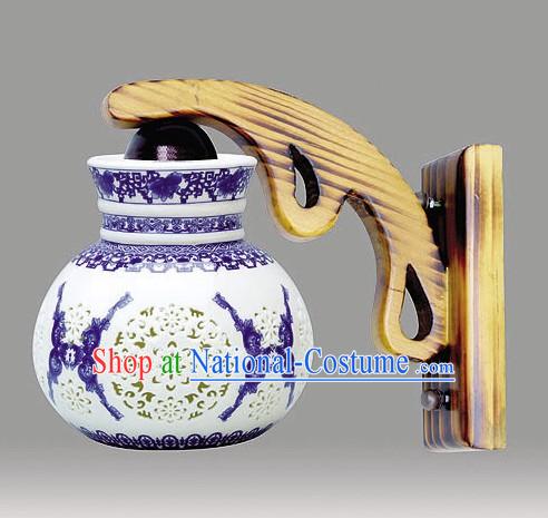 Chinese Classical Ceramic Lantern Ornament