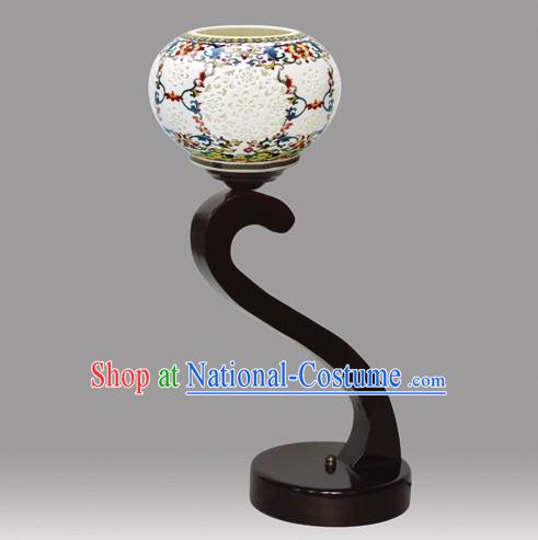 Chinese Famous Jingde Town Mandarin Ceramic Lantern