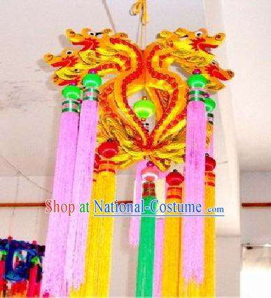 Chinese Handmade Dragon Parade Lanterns