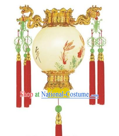 Chinese Traditional Steel Wire Dragon Palace Lantern