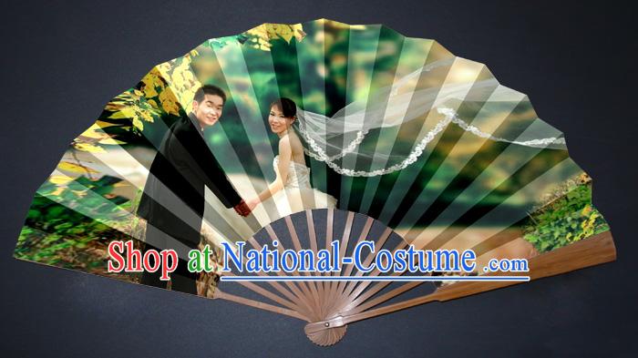 Custom Wedding Fan According to Your Wedding Photoes