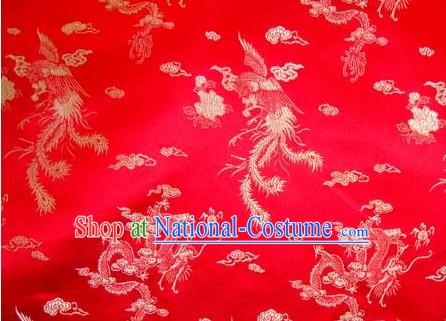 China Traditional Mandarin Brocade Fabric - Phoenix