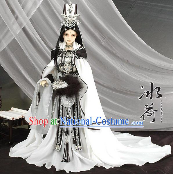 China Ancient Prince Clothing and Hat Complete Set