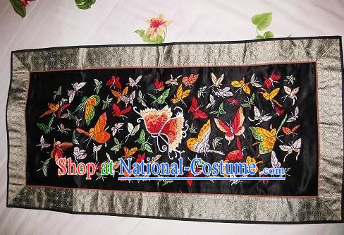 Chinese Traditional Embroidery Handicraft - One Hundred of Butterflies