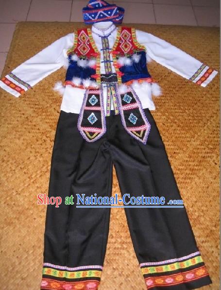 Chinese Traditional Minority Attire for Men