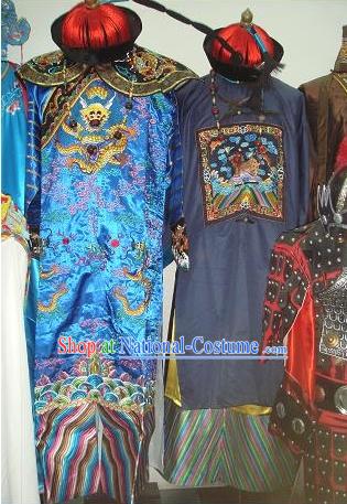 Top Quality Chinese Movie Vampire Dress Costumes and Hat for Halloween