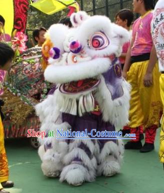 Competiton and Parade Lion Dance Costume Complete Set for Two Children