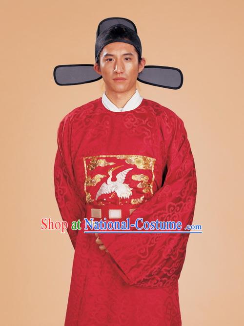 Ancient Chinese Official Costumes Set for Men