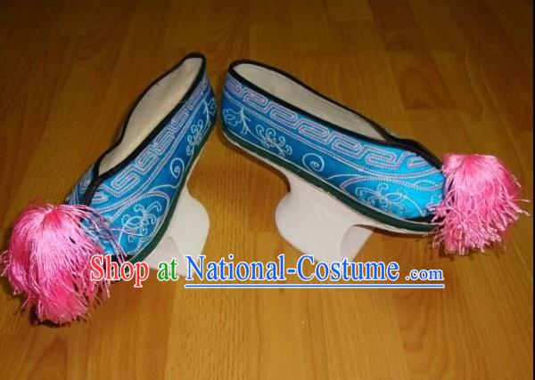 Chinese Handmade Manchu Shoes