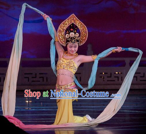 Chinese Ribbon Dance Costume