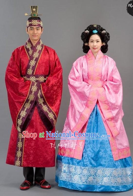 Ancient Palace Korean Hanbok for Men and Women