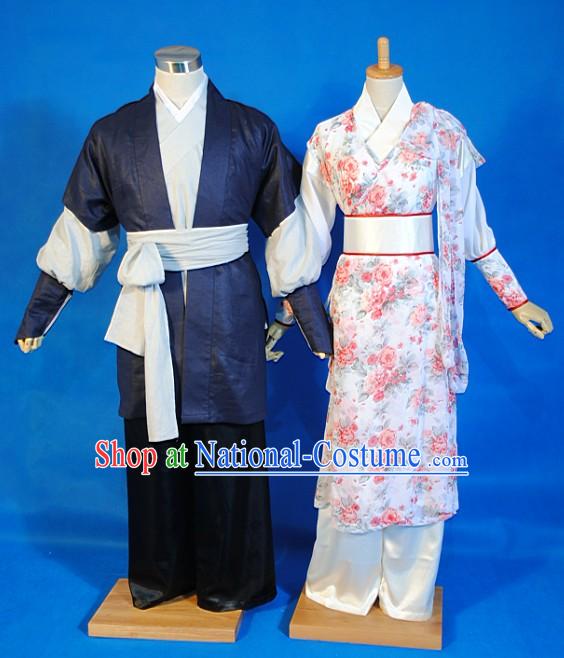 The Legend of The Condor Heroes She Diao Ying Xiong Zhuan Costume 2 Sets