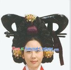 Ancient Korean Palace Wig Set for Women