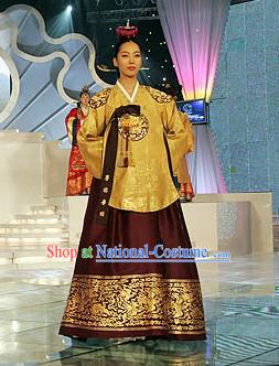 Ancient Korean Princess Palace Hanbok Complete Set