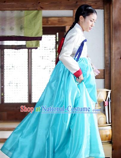 Traditional Korean Hanbok Costume Complete Set for Women