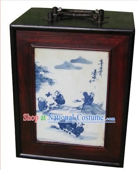 Chinese Classical Mahjong Wooden Box