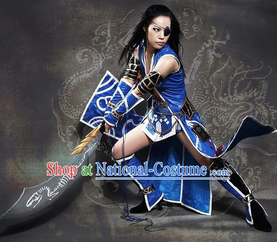 Halloween Cosplay Costume and Accessories Set