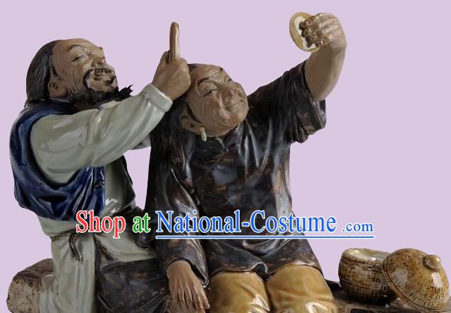 Chinese Classical Shiwan Collectible - Love