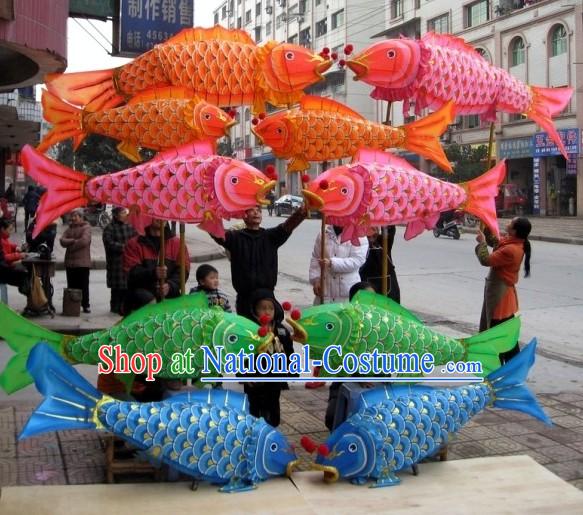 One Person Holding Fish Dance Costume Set