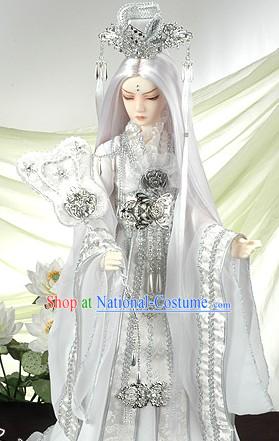 Ancient Chinese Wedding Bridegroom Cosplay Costume Complete Set