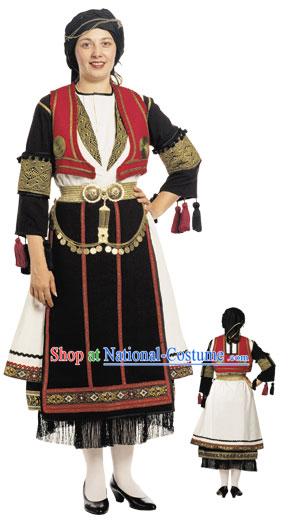 Traditional Greek Dance Costume