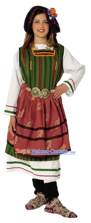 Metaxades Female Traditional Dance Costume