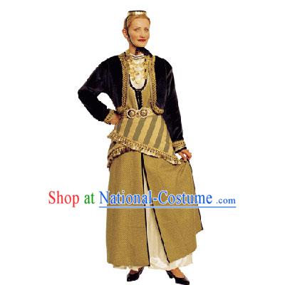 Pontos Female Traditional Dance Costume