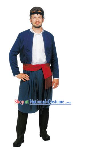 Cretan Male Traditional Greek Costume