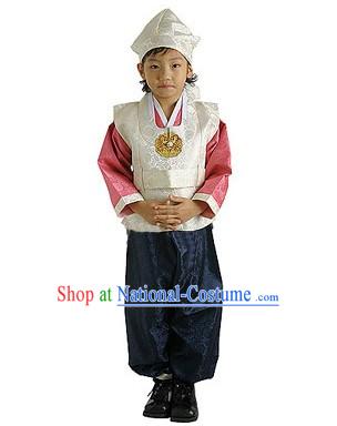 Traditional Korean Child Hanbok Complete Set