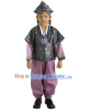 Traditional Korean Hanbok for Children