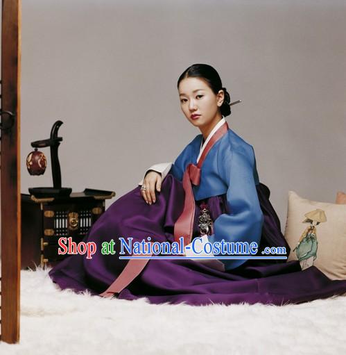 Traditional Korean Hanbok Dress Set