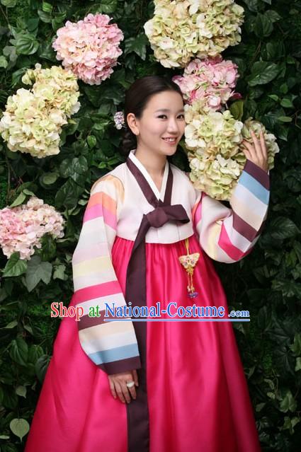 Traditional Korean Hanbok Dress