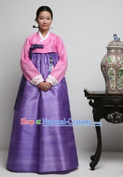 Traditional Korean Hanbok Dress