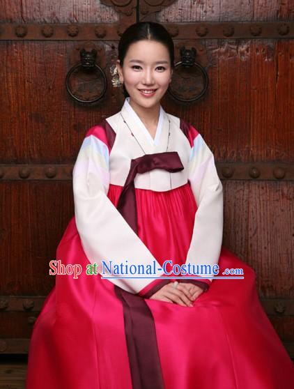 Traditional Korean Hanbok National Dress