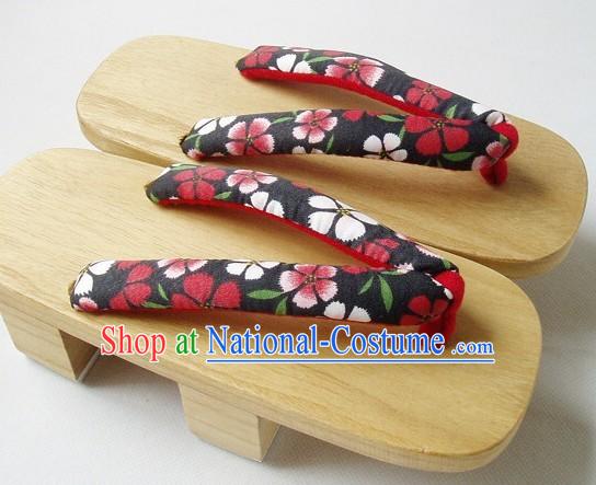 Traditional Japanese Yukata Shoes Set for Women