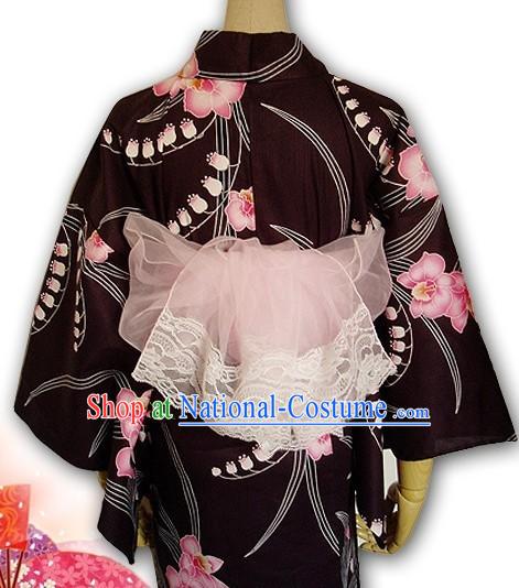 Japanese Yukata Kimono Lace Sash