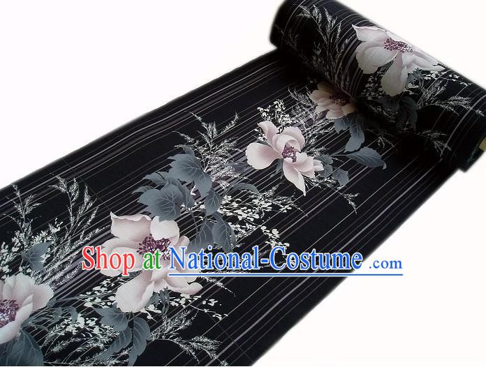 Traditional Japanese Kimono Fabric