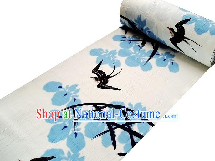 Traditional Japanese Kimono Fabric