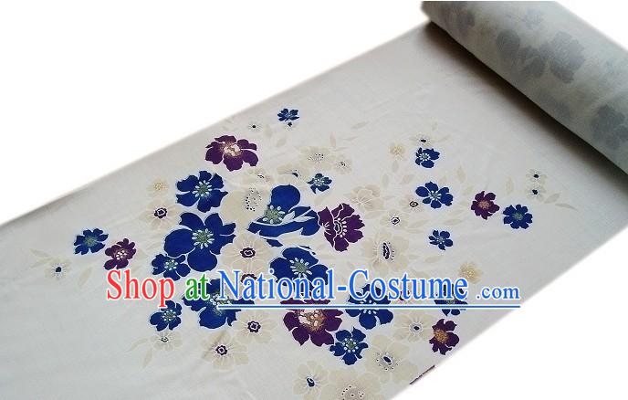 Traditional Japanese Kimono Fabric