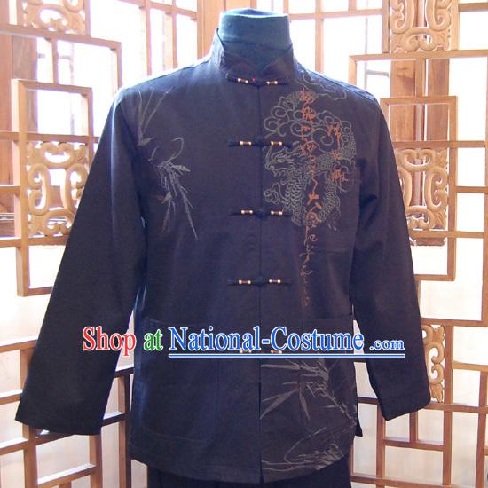 Chinese Classic Traditional Mandarin Blouse for Man