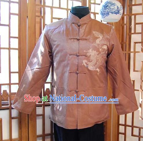 Chinese Classical Traditional Mandarin Blouse for Man