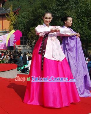 Ancient Korean Palace Clothing Set for Women