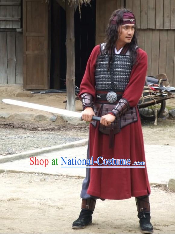 Ancient Korean Swordsman Costumes Complete Set