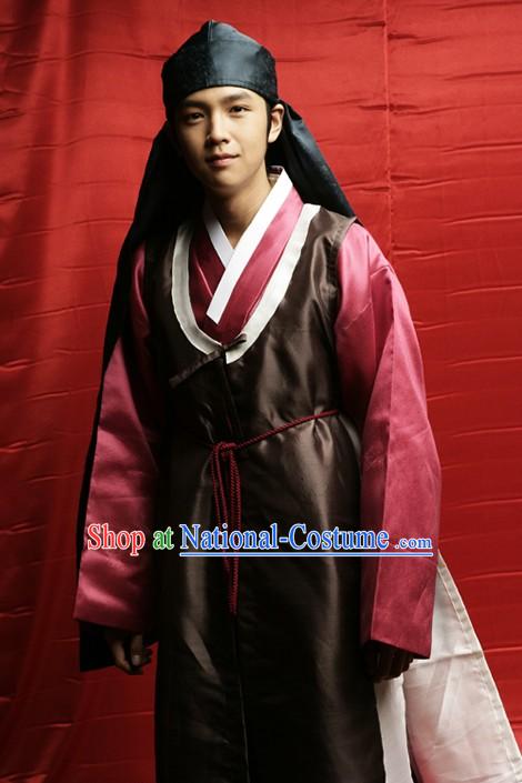 Ancient Korean Young Men Dress Set