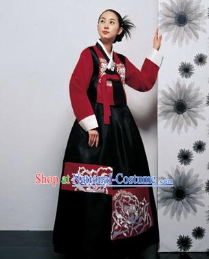 Modern Korean Hanbok Dress for Women