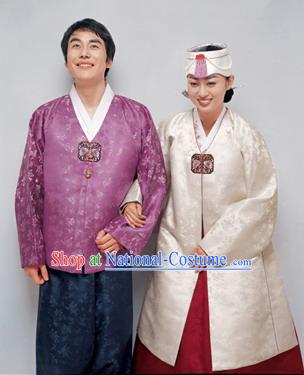 Traditional Korean Hanbok for Couple